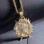 Crown of Thorns with Cross Medallion Pendant