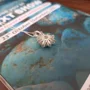 Moissanite 2ct Necklace-Blue Green Stone Necklace Gift For Her 
