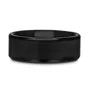 Black Tungsten Men's Ring