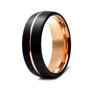 Tungsten 18K Gold Men's Ring